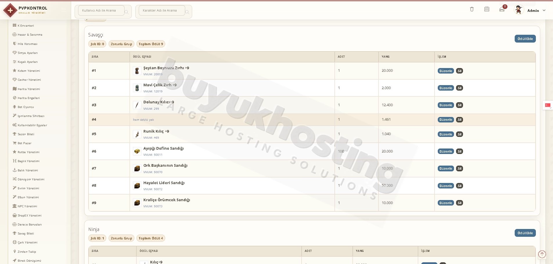 Otomatik OX Yönetimi ekran görüntüsü 1/5