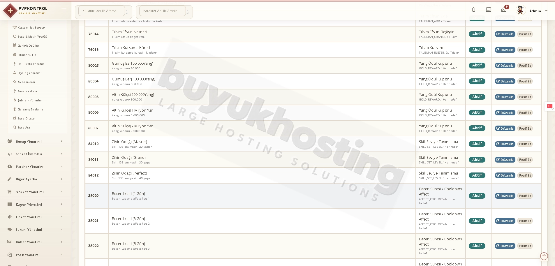 Kullanılabilir Eşyalar (2/5) Kullanılabilir Eşyalar ekran görüntüsü 2/5