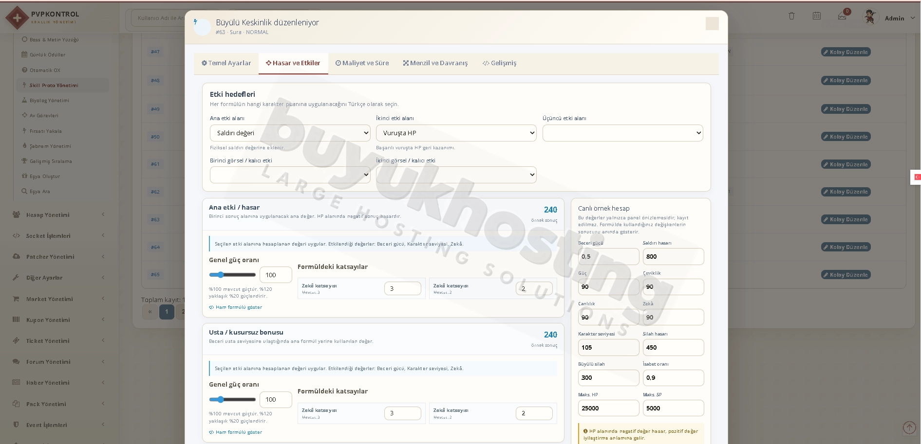 Skill Proto Yönetimi (4/14) Skill Proto Yönetimi ekran görüntüsü 4/14